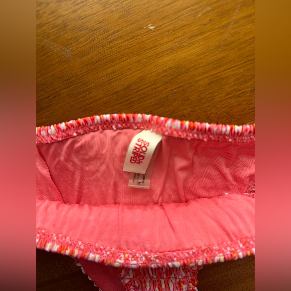 Solid & Striped Bikini - Size: Medium - image 3